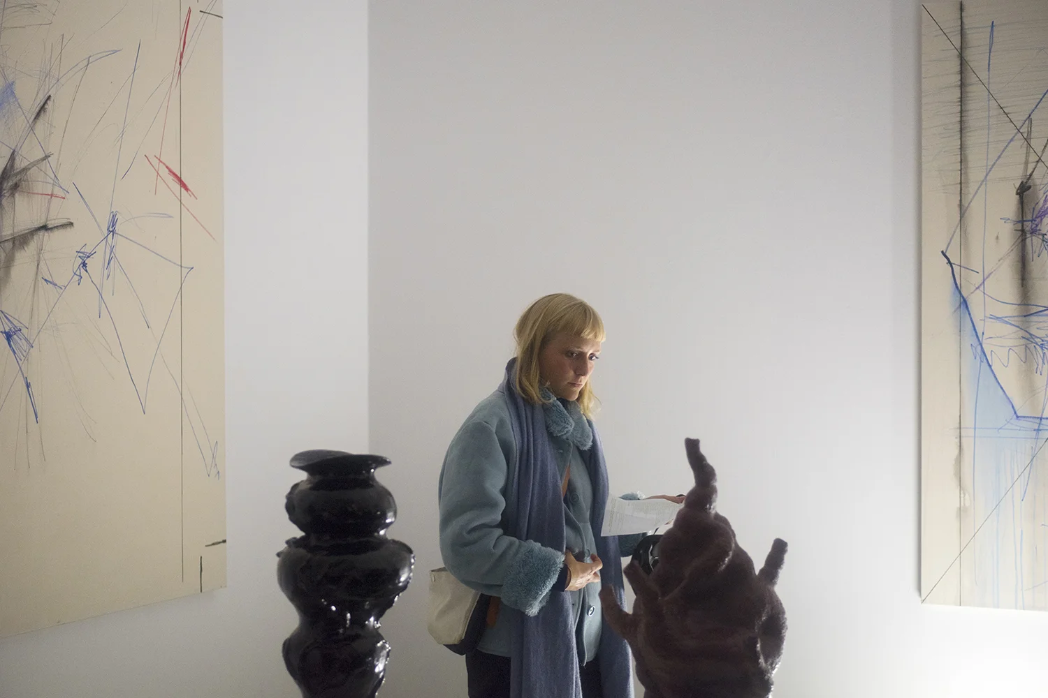Pro temp. på Galleri Susanne Ottesen. Fotos af Niklas Adrian Vindelev.