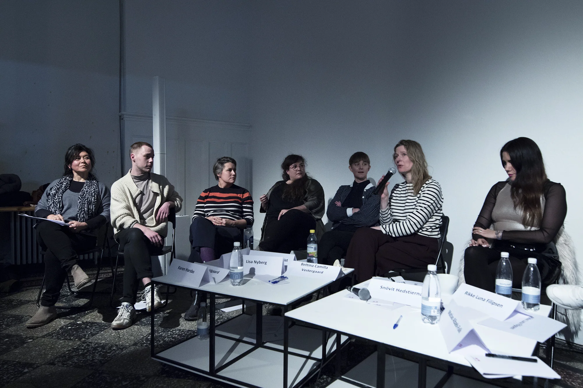 En ny samtale: Debatmøde om #MeToo i dansk kunstliv. Overgaden, d. 21. februar 2018. Foto © I DO ART Agency.
