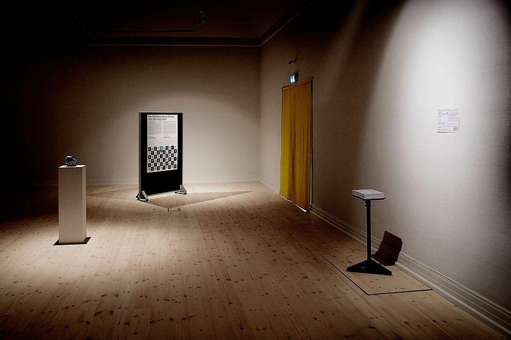 PISD, Installation view. Foto: Kåre Viemose.