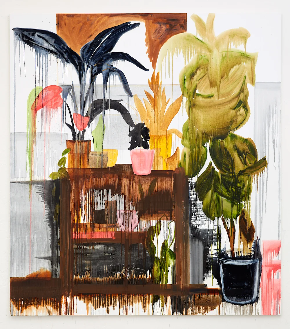 Marie Irmgard "Coatlicue II," 2018 (oil on canvas, 200 x 180 cm). Photo: Markus Bachmann.