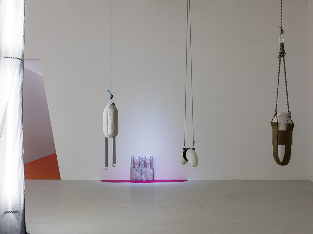 Lea Guldditte Hestelund, Consumed Future Spewed Up as Present (Overgaden, 2018). Foto: Anders Sune Berg.