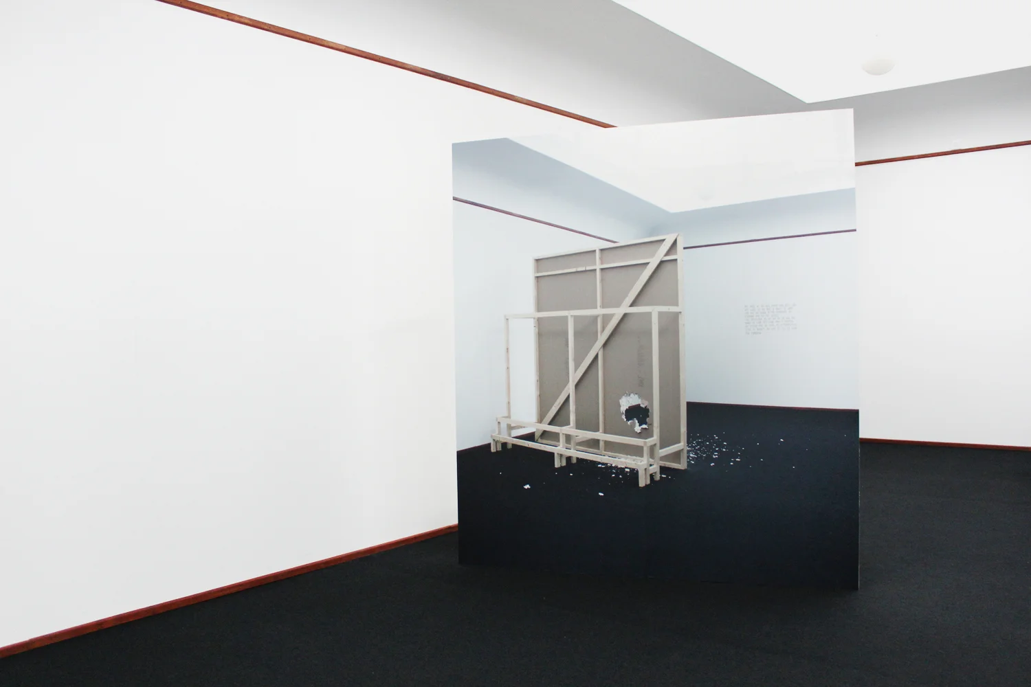 Line Hvidbjerg, Uden titel (Bagland), 2016. Foto: Line Hvidbjerg.
