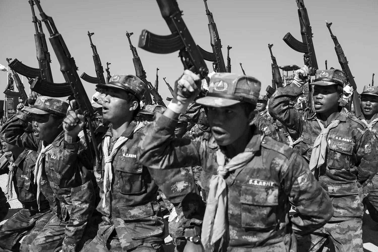 Kc Ortiz, SSA rebels in Shan State Burma.