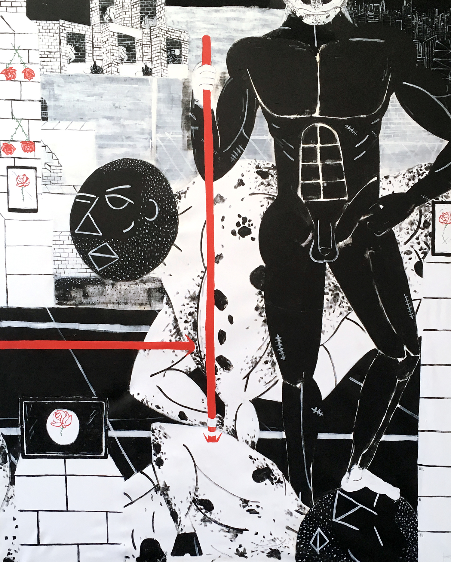 Kc Ortiz, Thursday July 7th, 1988 (150x120), 2018.