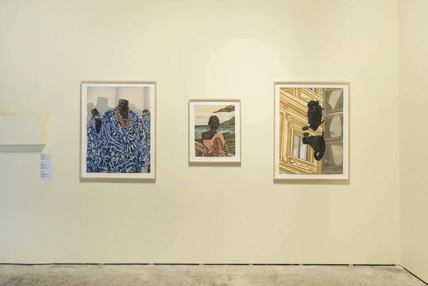 Toyin Ojih Odutola, Scenes of Exchange. Manifesta 12. Foto © I DO ART Agency.