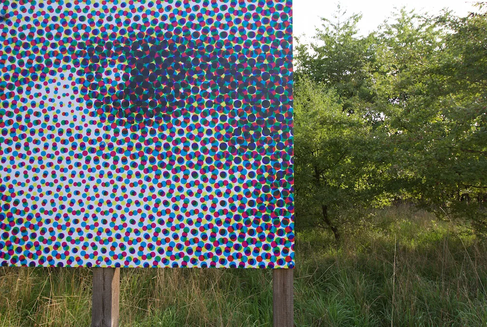 Atsuo Hukuda “Once upon a time,” 2018 (244x610 cm). Photo: Karin Lind.