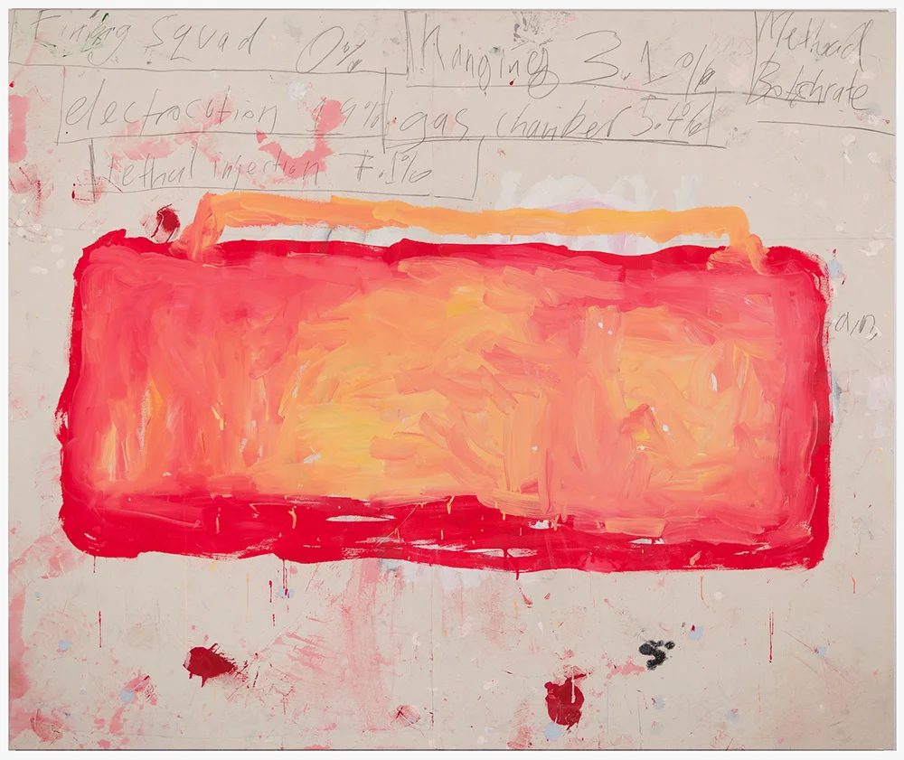 Mical Noelson, Method Botchrate (painting, 150 cm by 180 cm).