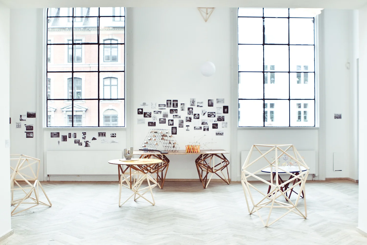 Vladas Suncovas, "Mycosapiens- Tensegrity Inhabitants (ongoing research)", 2013. Foto: I DO ART Agency.