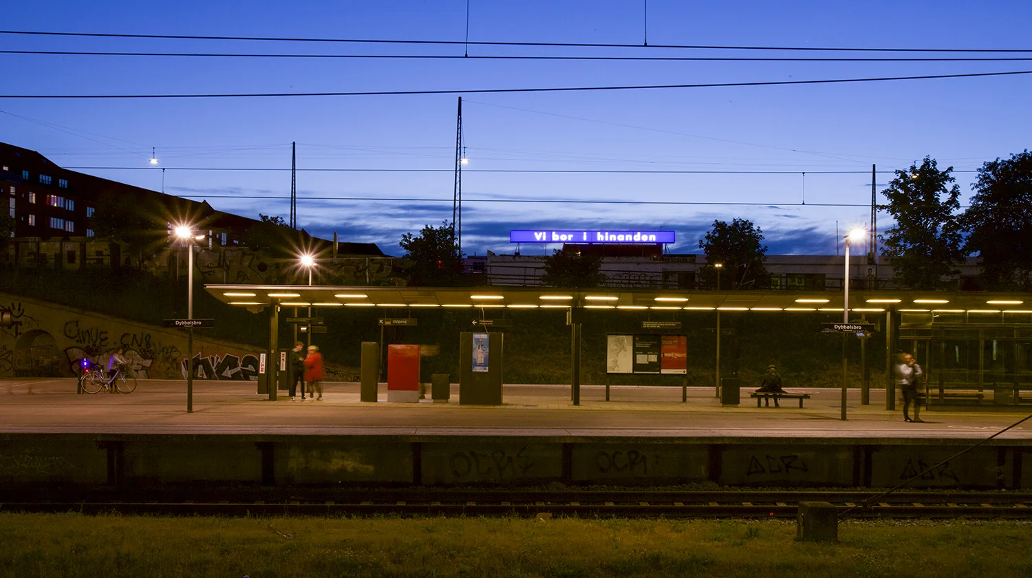 Anette Harboe Flensburg âvi bor i hinanden,â 2019. Foto: RoofTop.