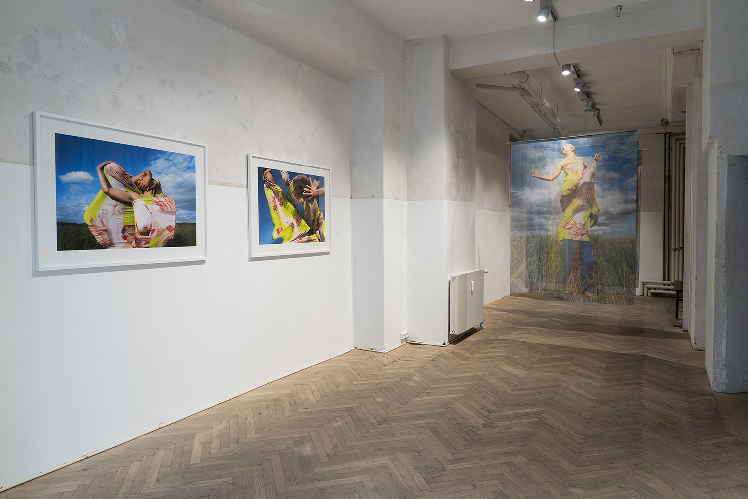 Henriette Sabroe Ebbesen, Domantas Smaizys & Maria Koshenkova “Bodily Extensions“ (installation view). Photo: SIRIN Gallery.