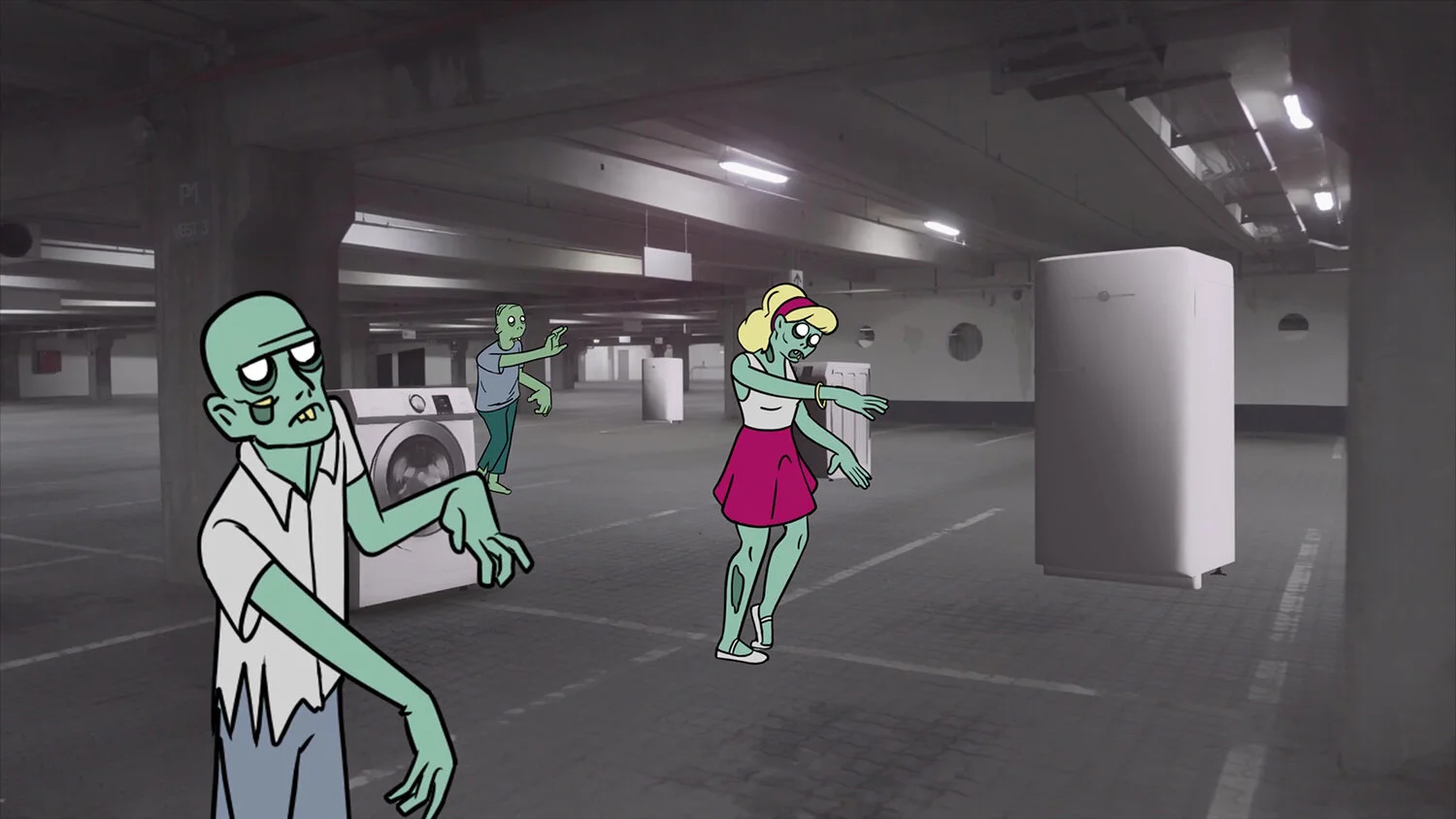 Piscine (Jens Settergren, Mark Tholander & Anna Ørberg), OS (2019), still/screenshot.