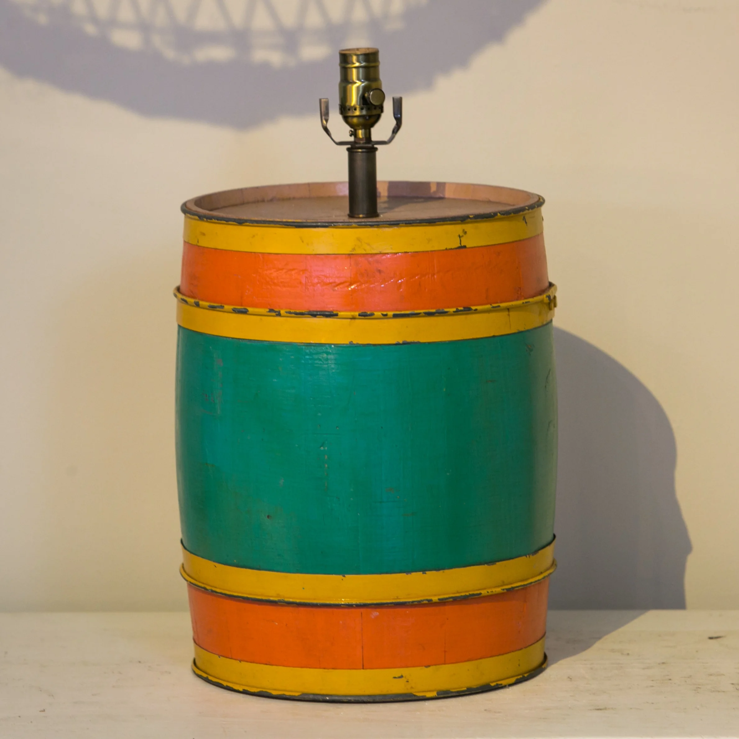 Carnival Barrel Table Lamp