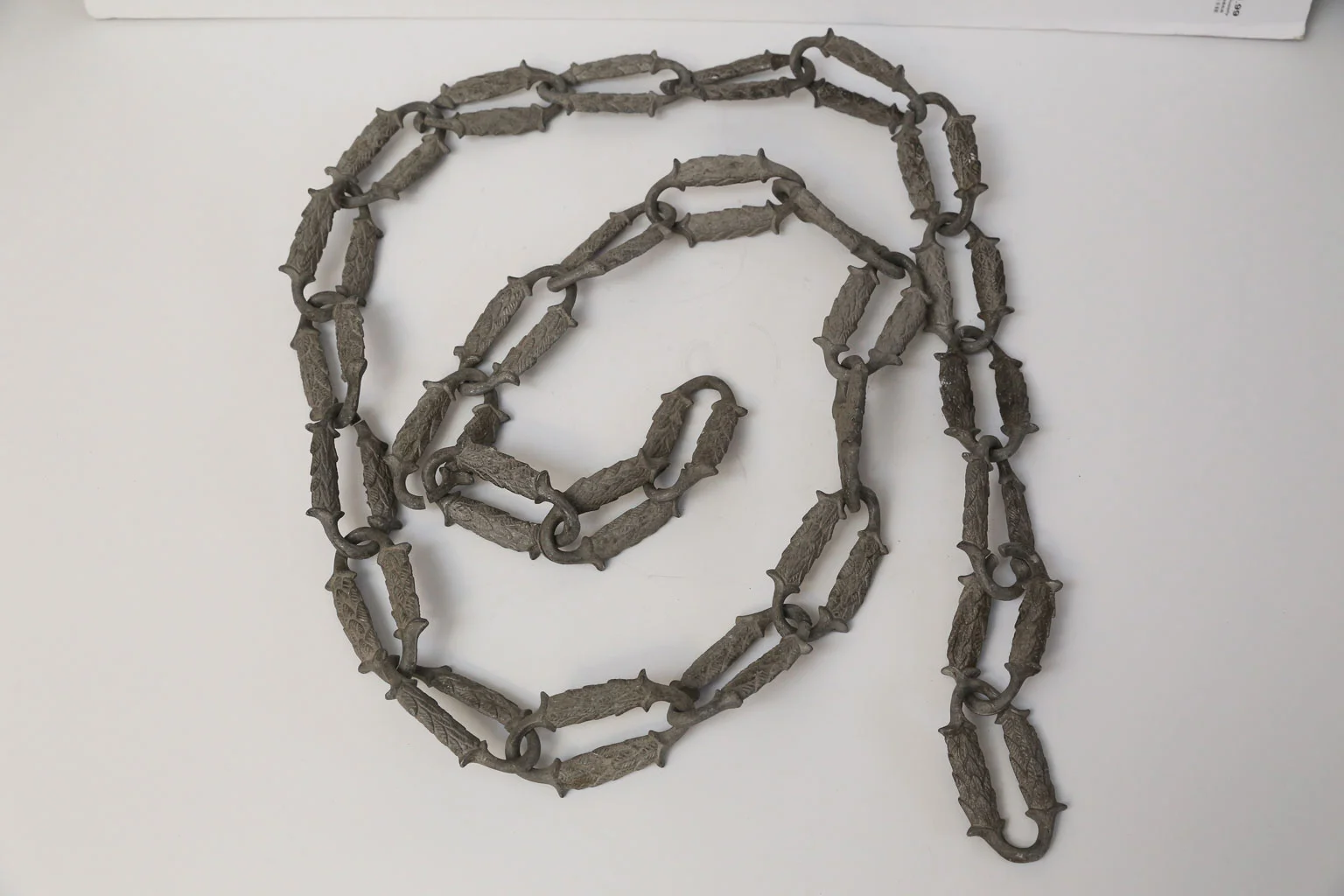 Rare 1920s Aluminum Decorative Chain