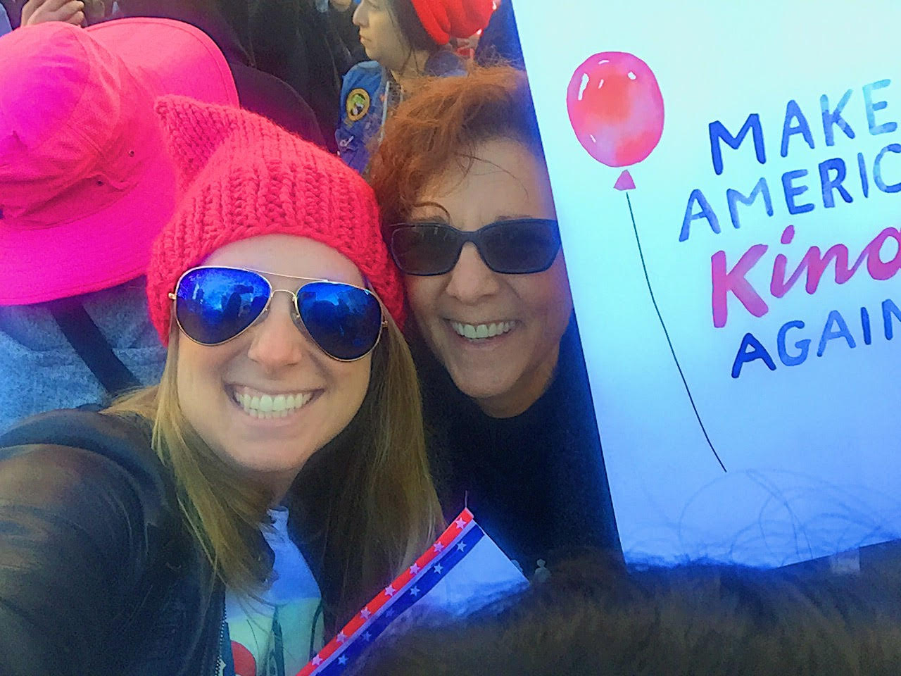 Women's March 2017 with my mama