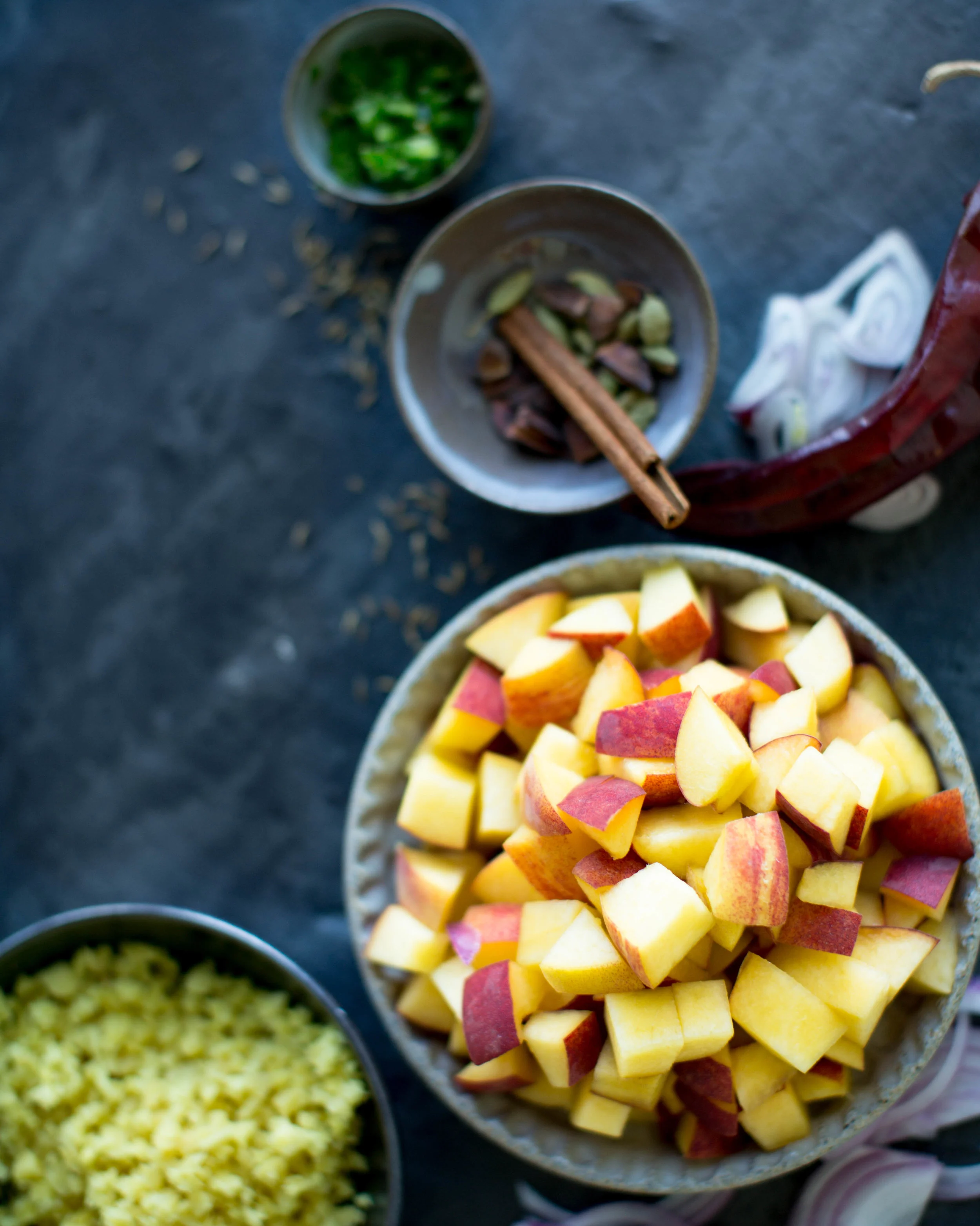 summer peach chutney.&nbsp;