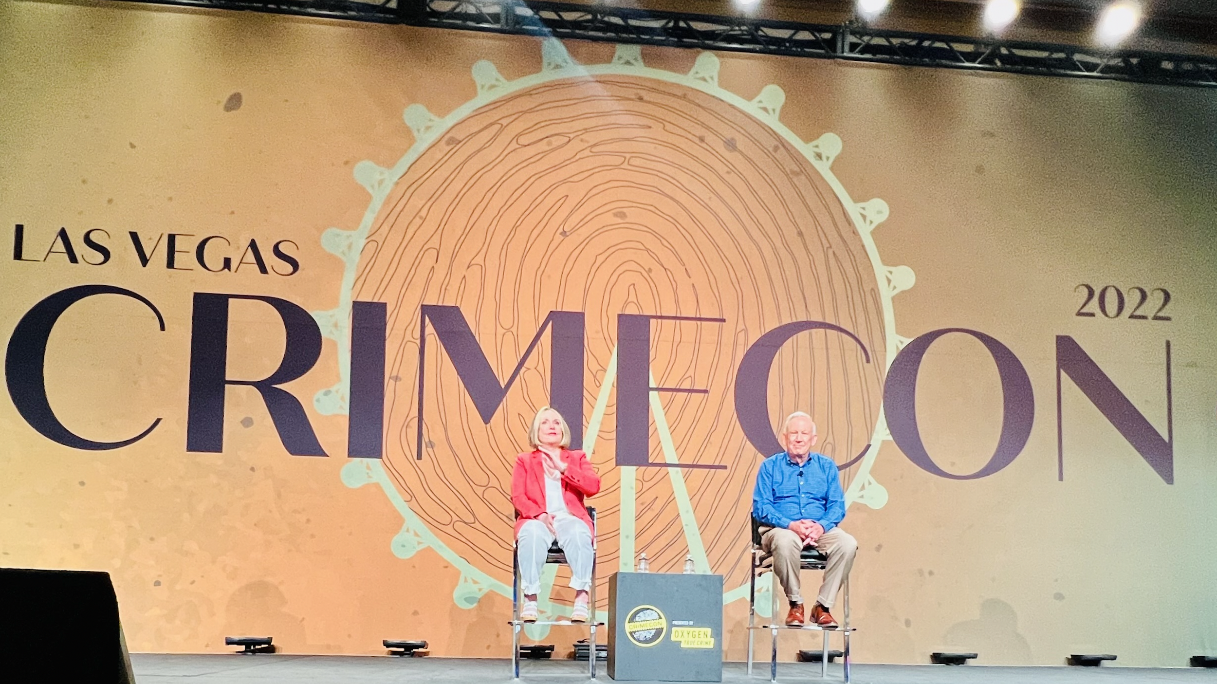 NBC and podcast Murder, She Wrote, interview Woodward, Ramsey at CrimeCon