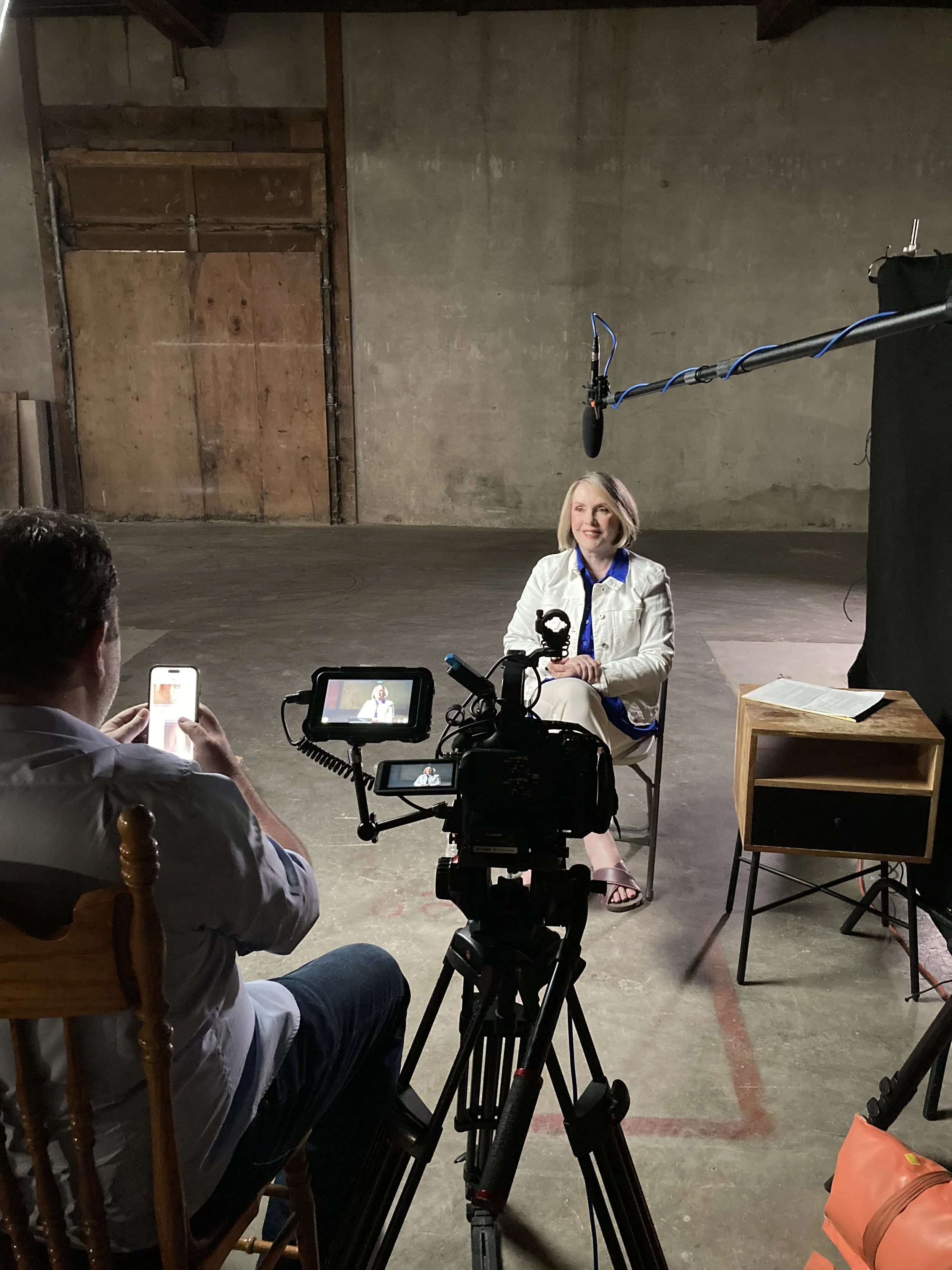 Author talks to documentarians about the unsolved murder of JonBenét Ramsey