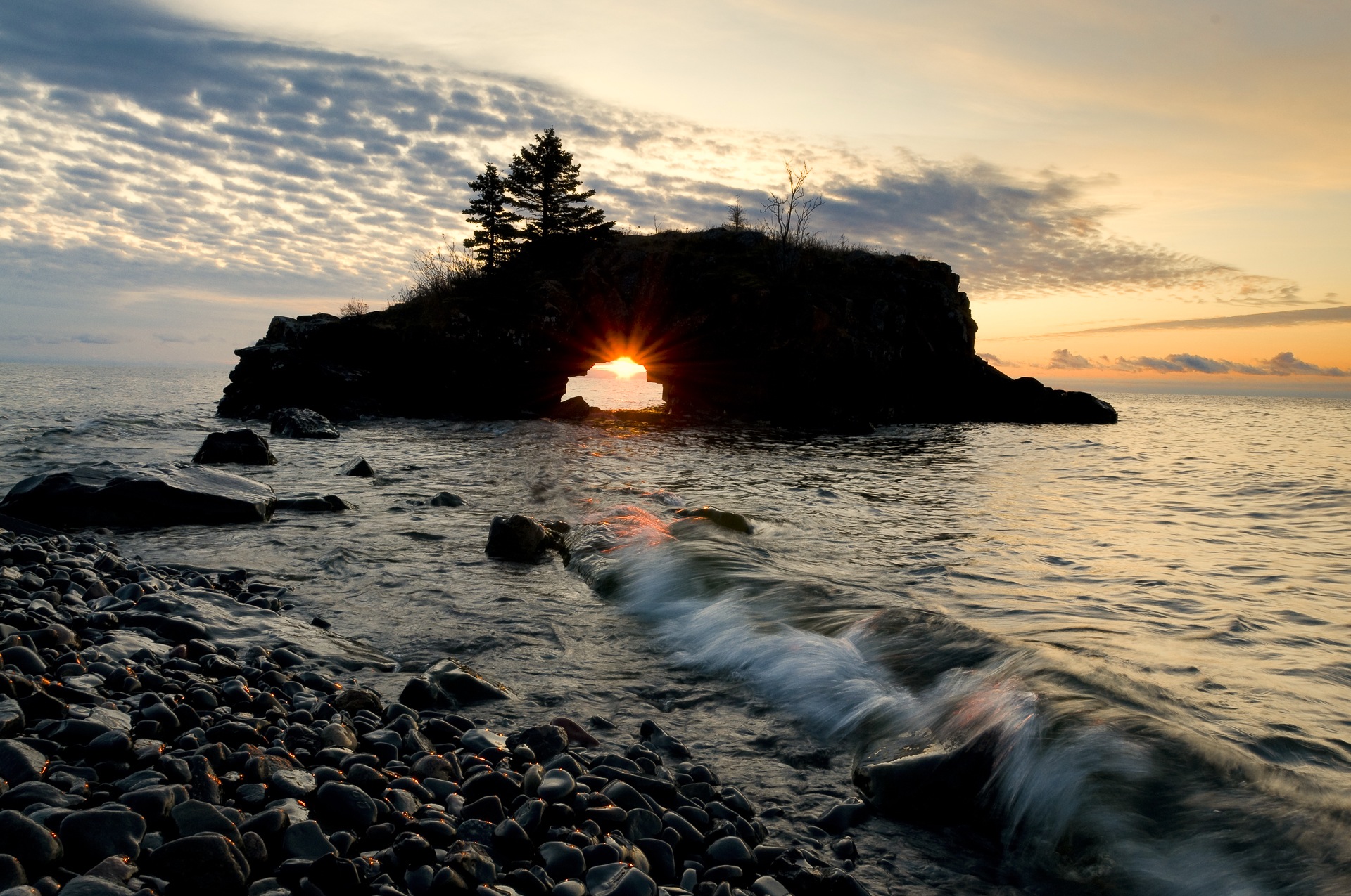 Hollow Rock sunrise