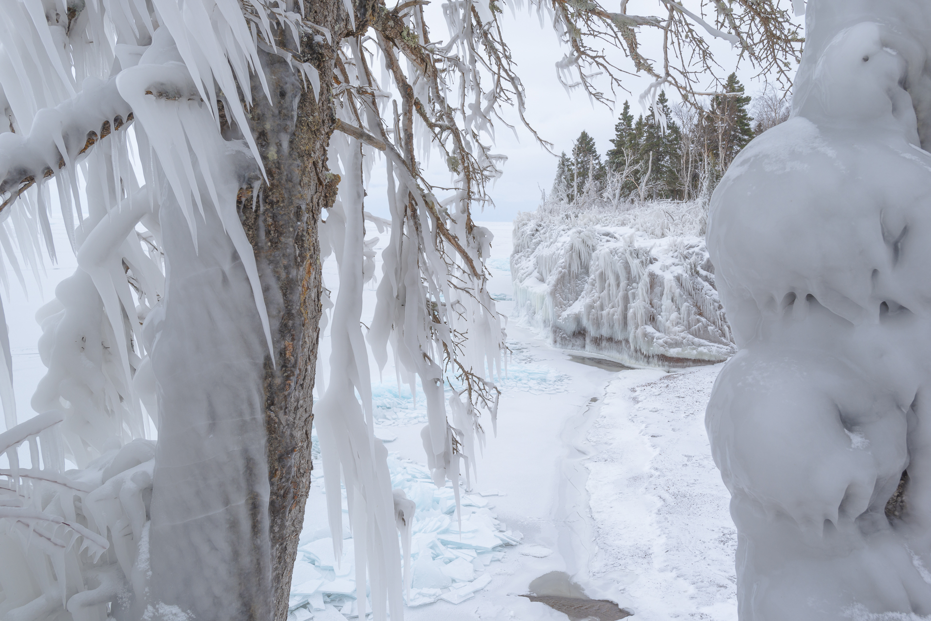 Winter wonderland: Tettegouche State Park