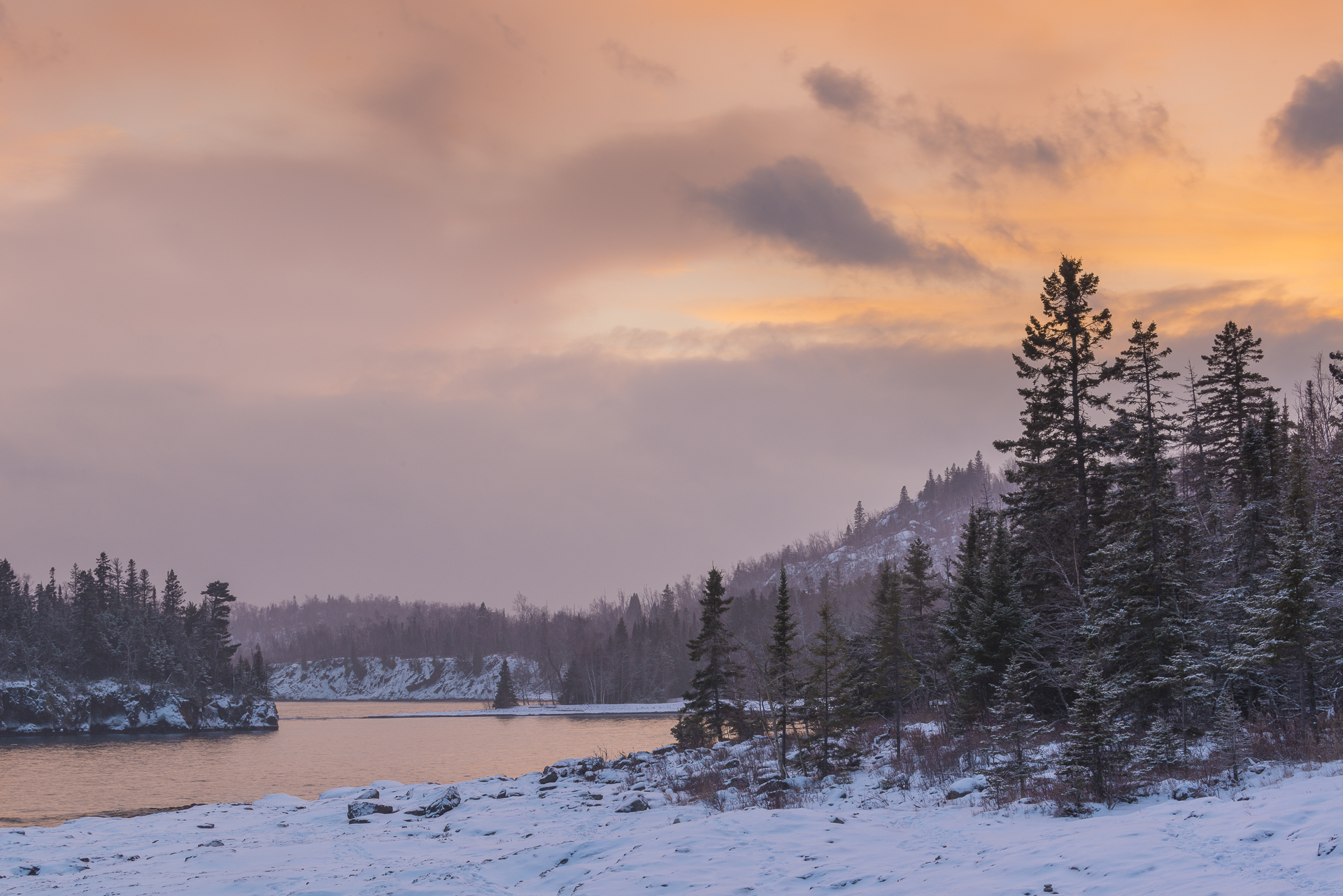 Split Rock winter magic