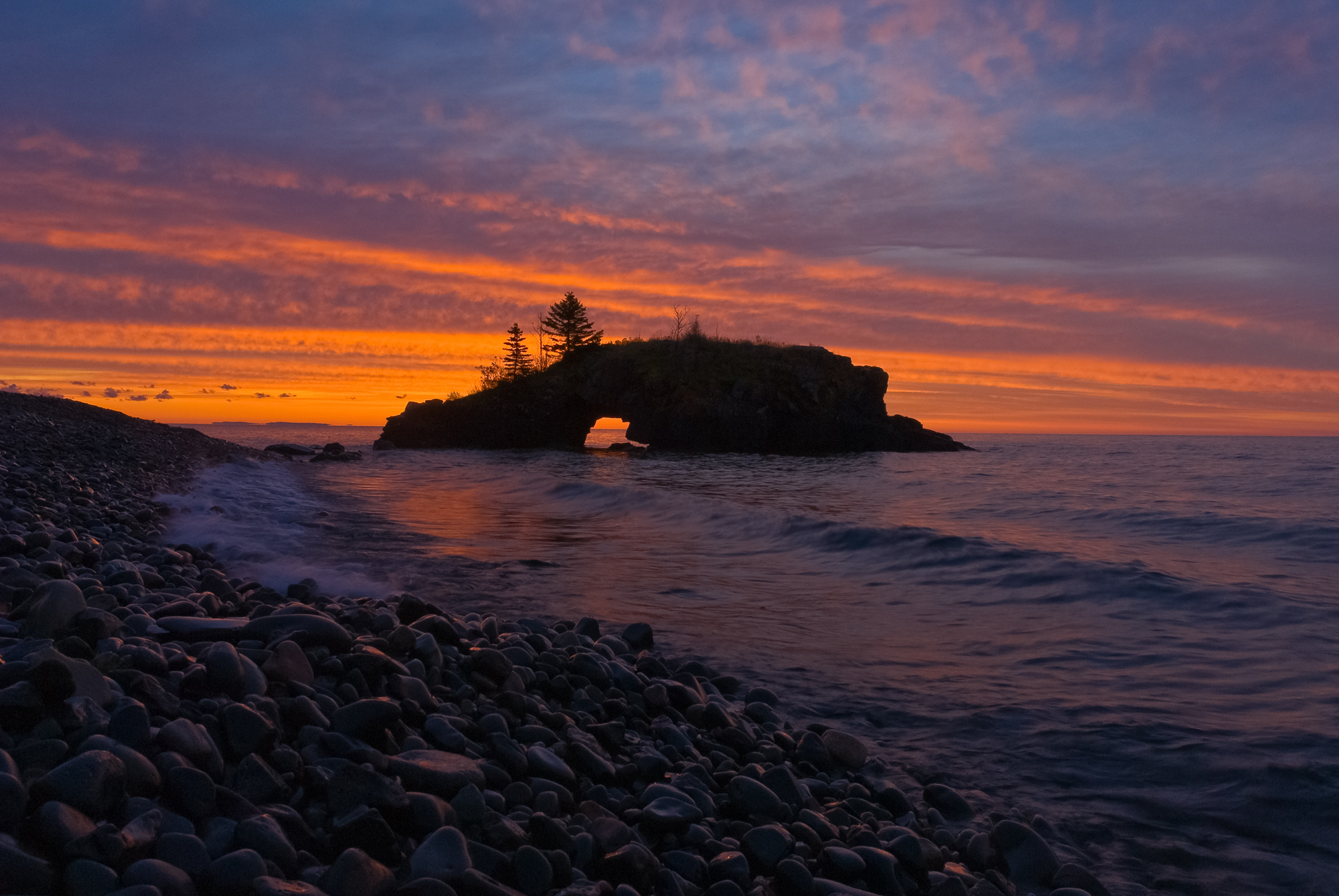 Hollow Rock sunrise