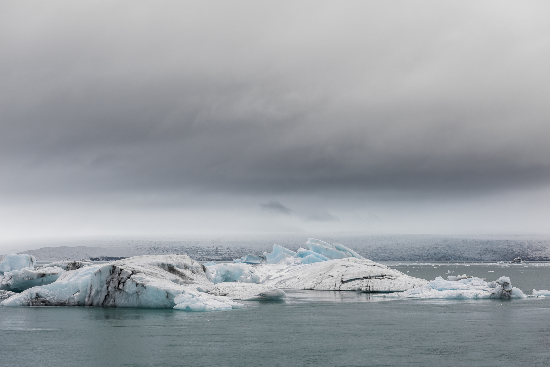 Icebergs. Jökulsárlón Glacial Lagoon.