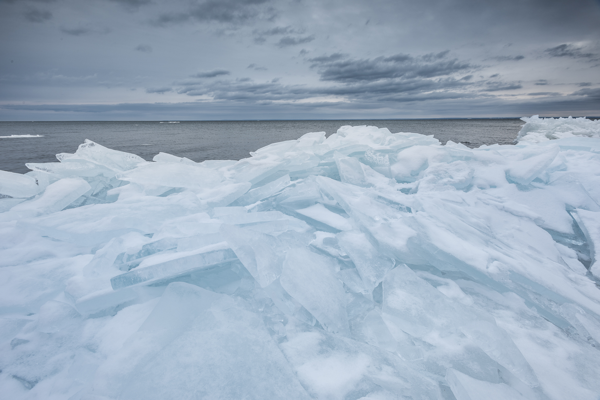 Plate ice, Duluth, MN.