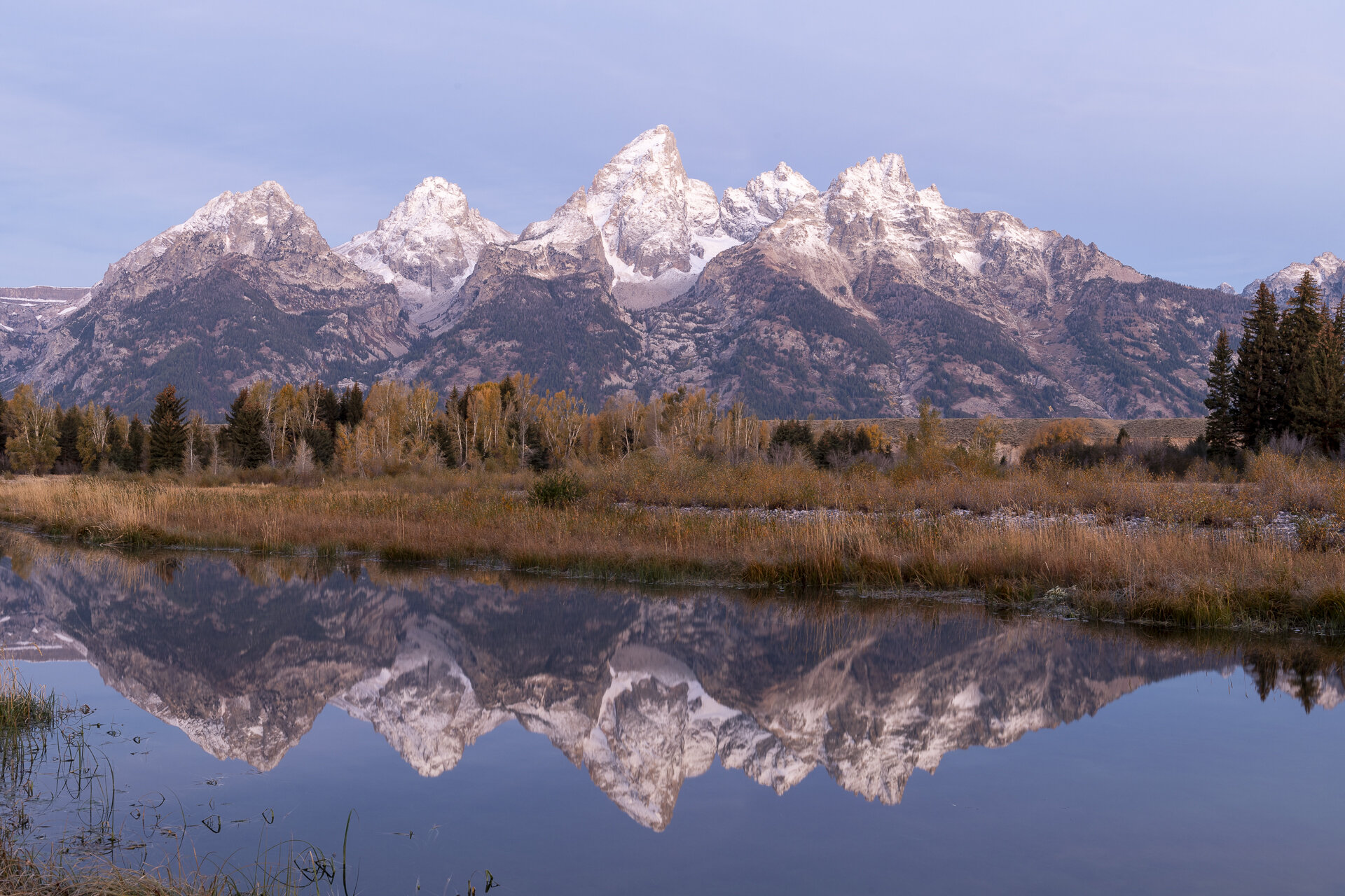 The Tetons from Schwabacher's Landing