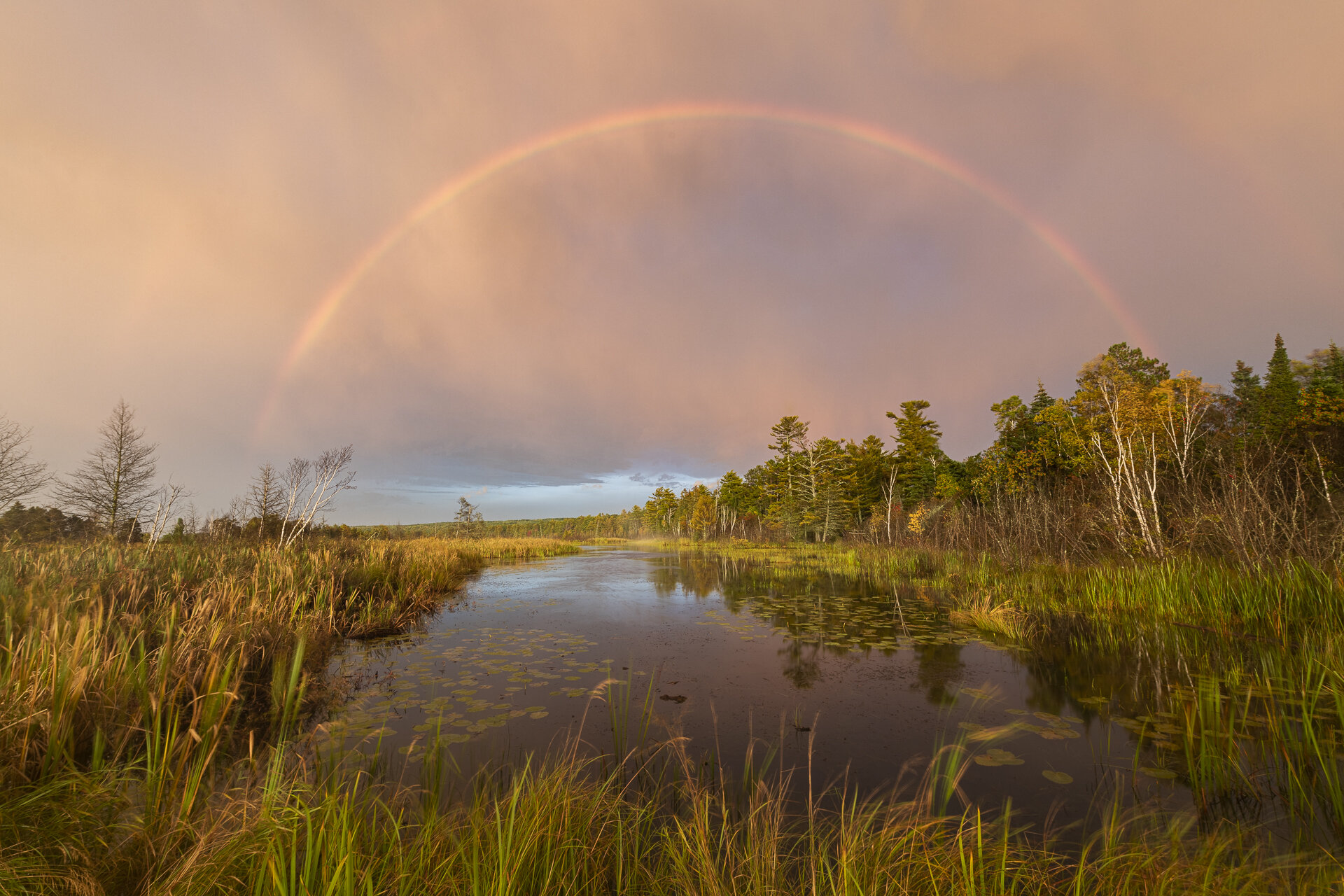 Rainbow. Port Wing, WI.