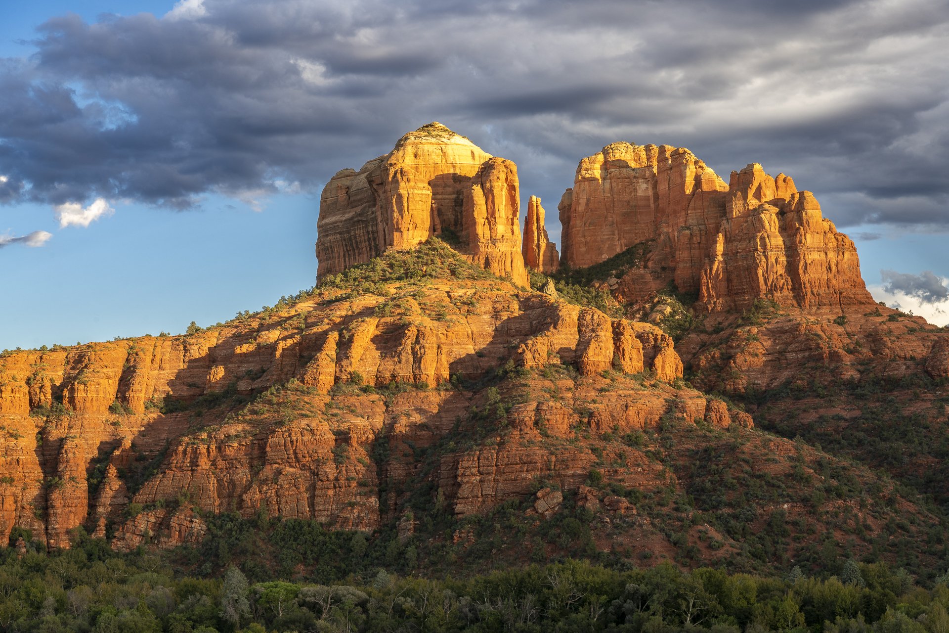 Cathedral Rock at sunset