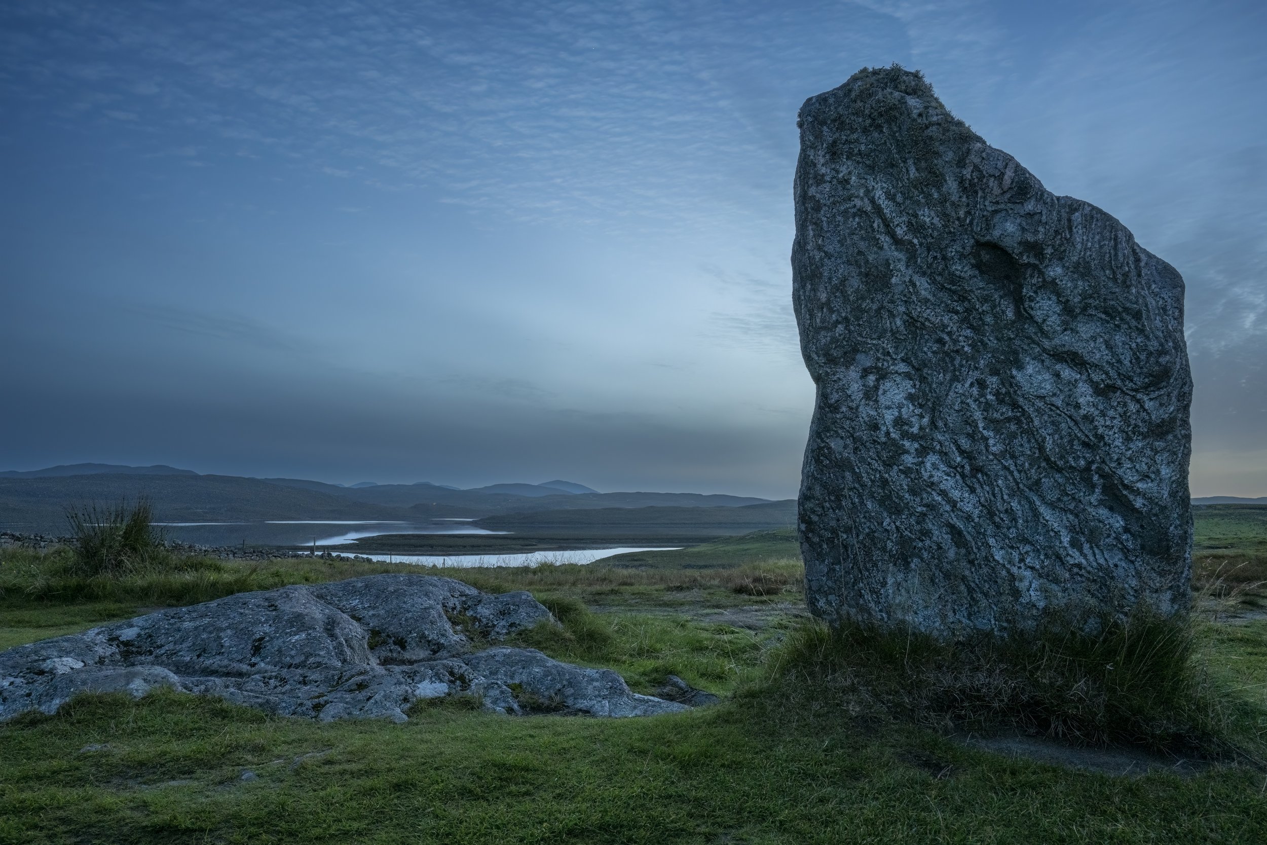 Callanish stones at dusk