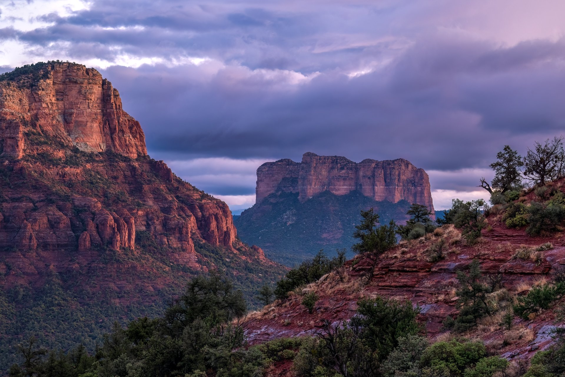 Courthouse Butte sunset