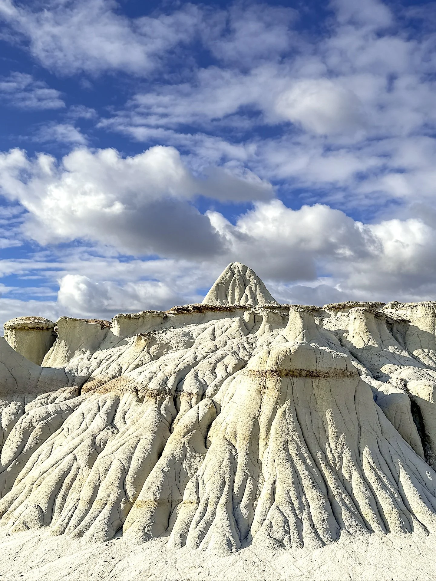 Eroded butte
