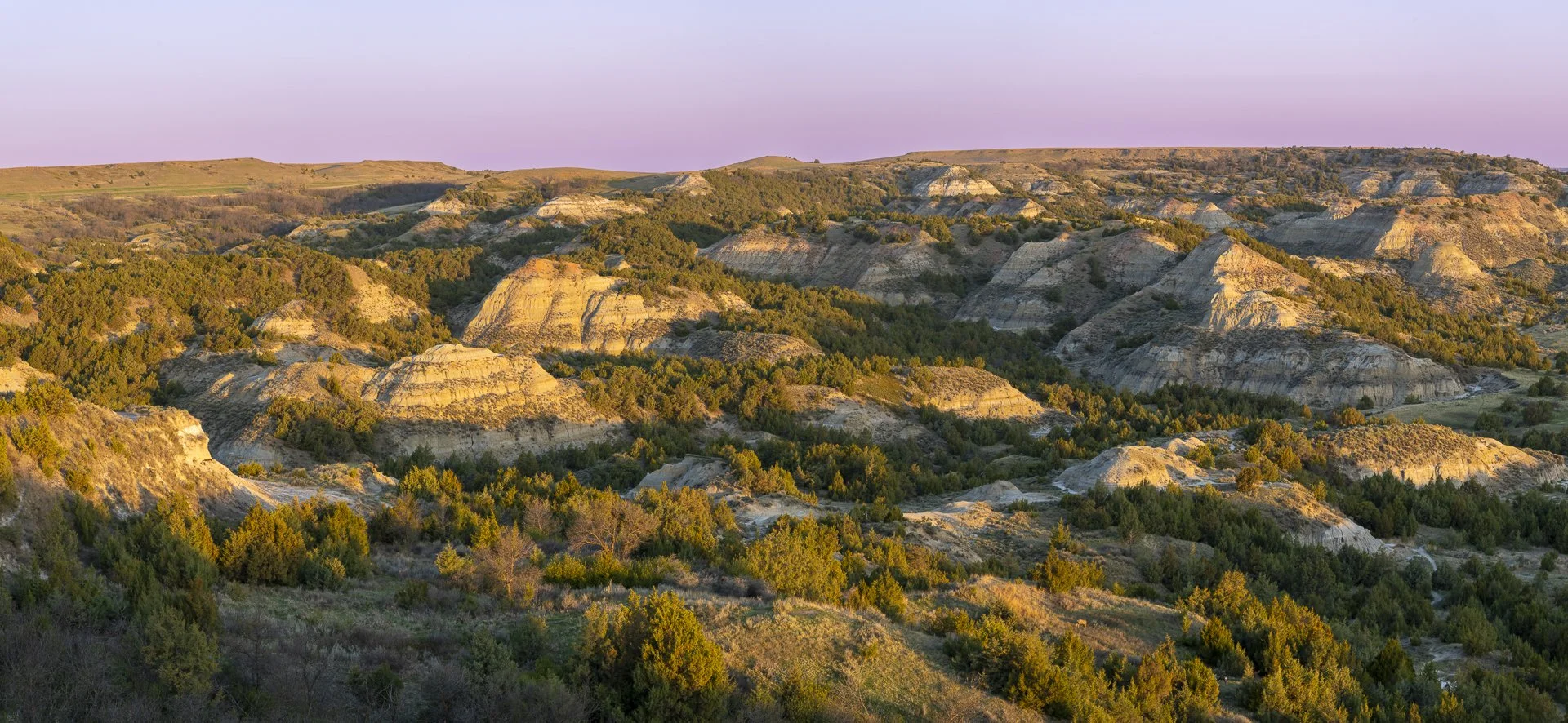 Sunrise over Painted Canyon