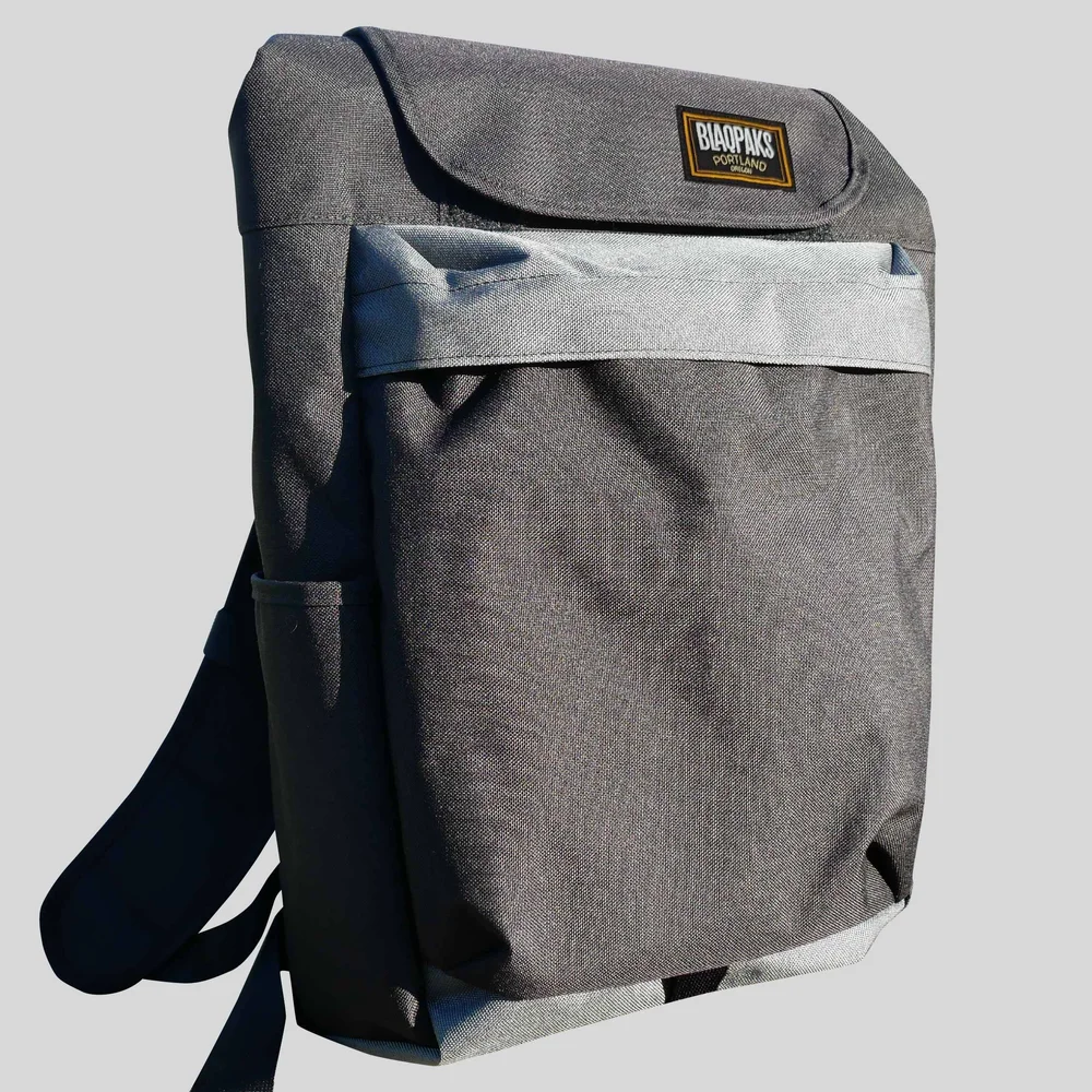 B.O.C. Charcoal and Slate Men\'s Backpack Built Welded Pewter Gray Soft Cooler Backpack with Wide  main image 2