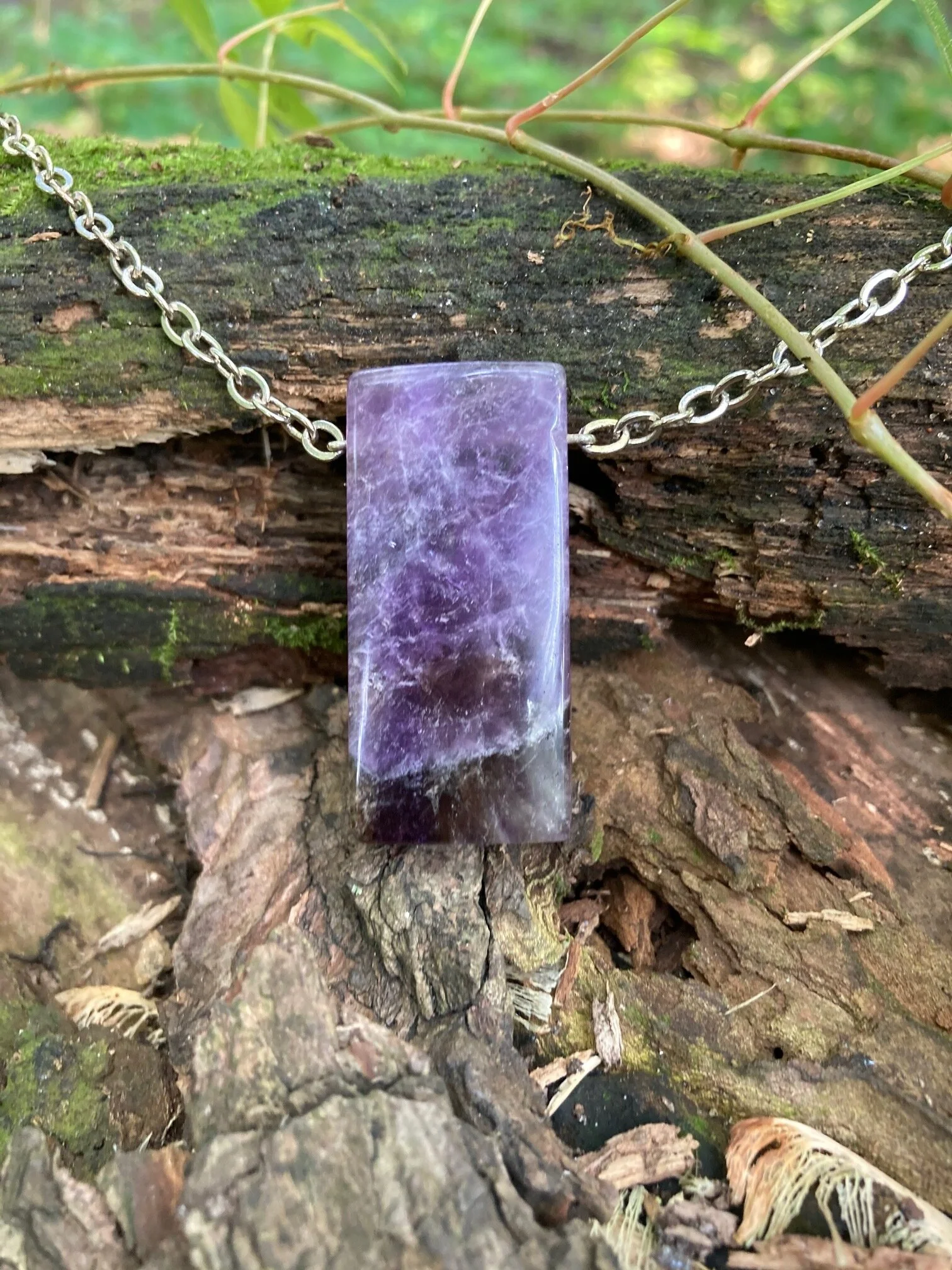 Amethyst:Silver Plate Necklace.jpeg