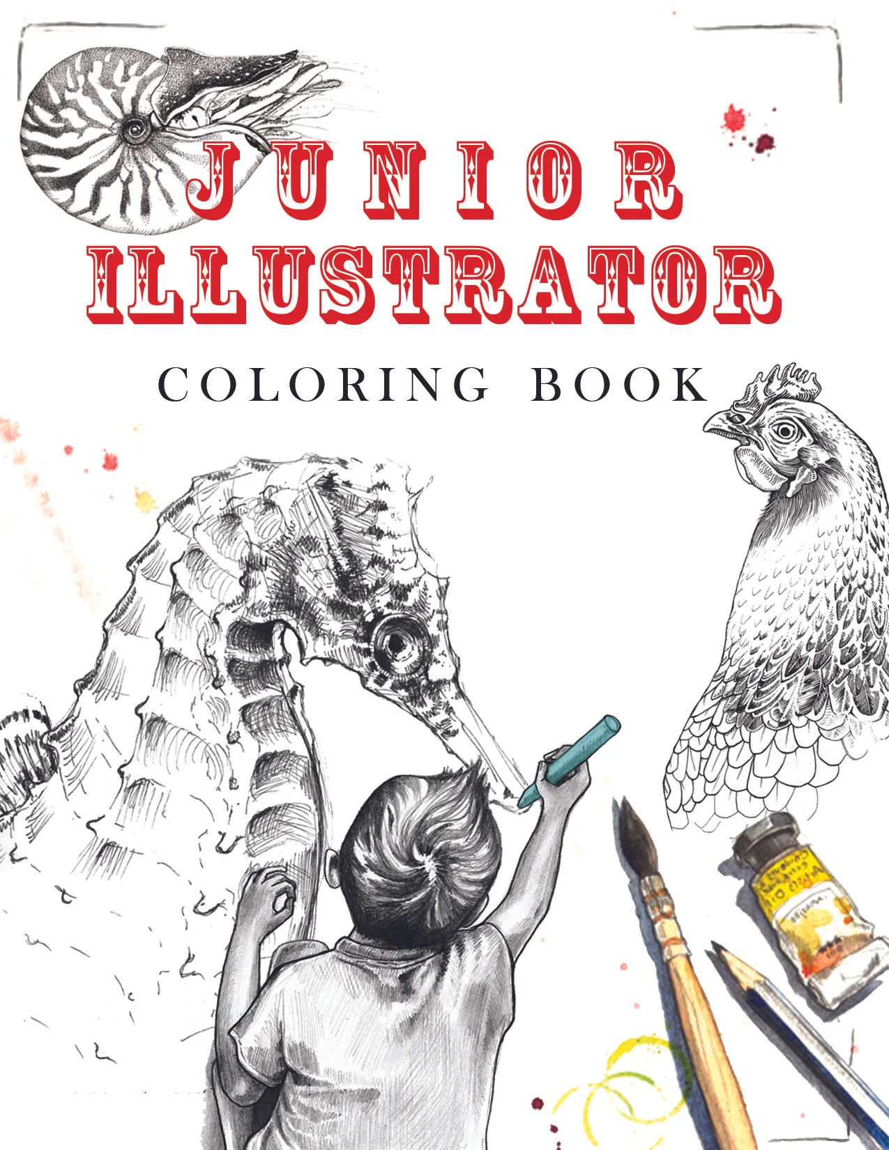 Junior Illustrator Coloring Book | Self Published Project