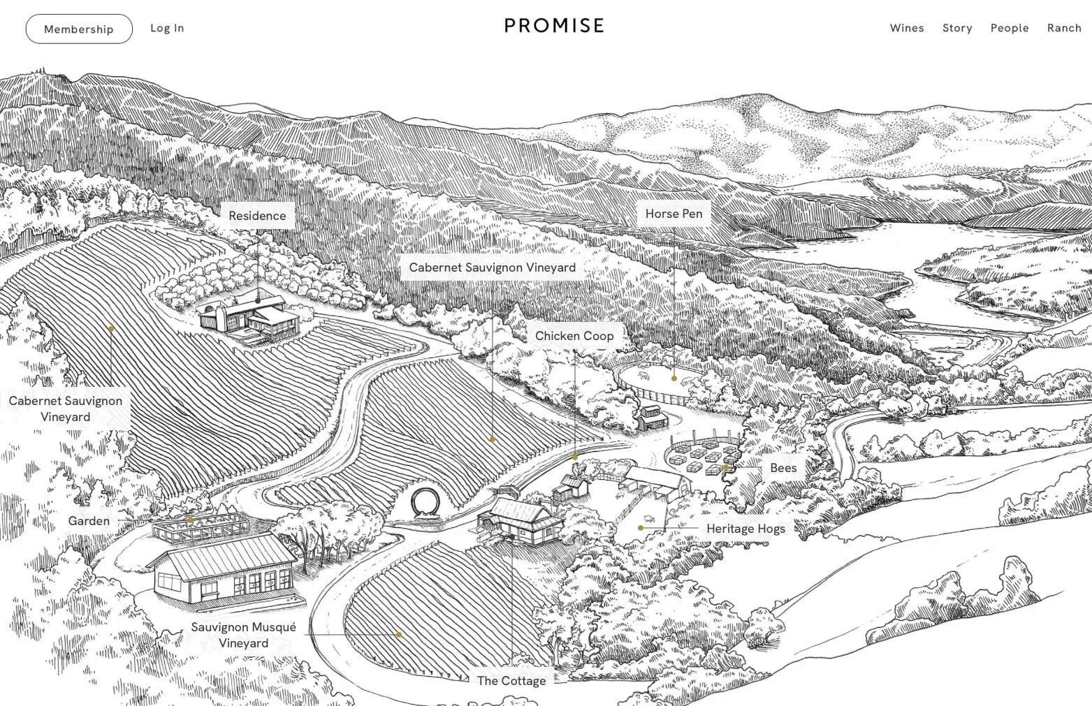 Promise Wine Estate Map