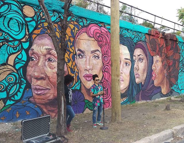 Another great addition to the 16th Street mural wall! Congratulations to the the artists #samkirk #sandraantongiorgi and to the local residents!