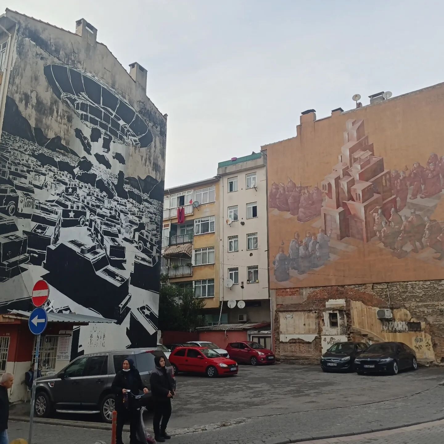 Just some murals from my trip to Istanbul/Turkey. These murals are all from the Asia side of Istanbul in a neighborhood called Kadik&ouml;y. Unfortunately I could not get the names of the artists. If anyone knows the artists PLEASE put them in the co