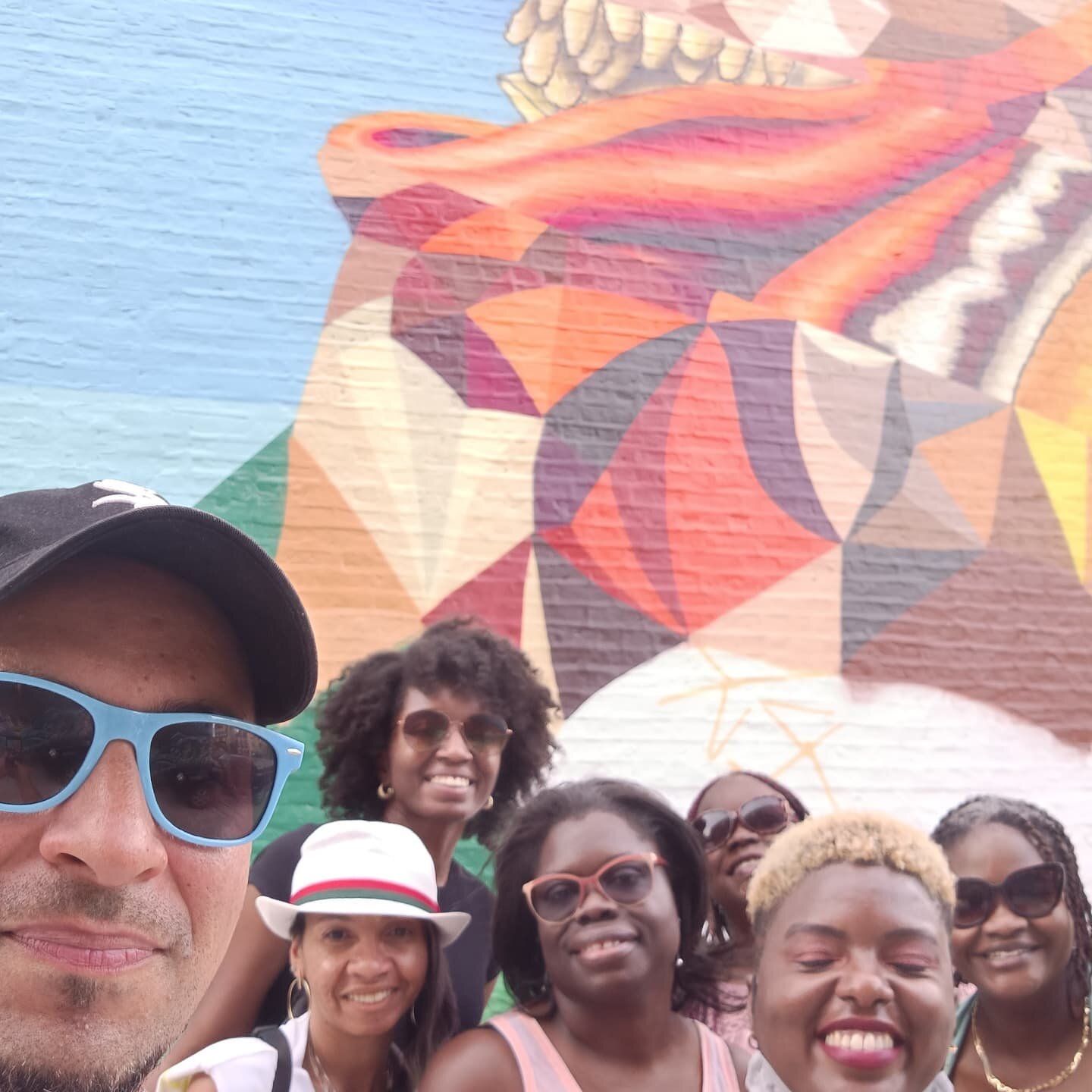 Thank you to the ladies of @investedconsultantfirm for coming on a tour of the murals! 

We'll have free tours on October 17th. More details coming soon! 

Mural in progress by @mauriciopaints