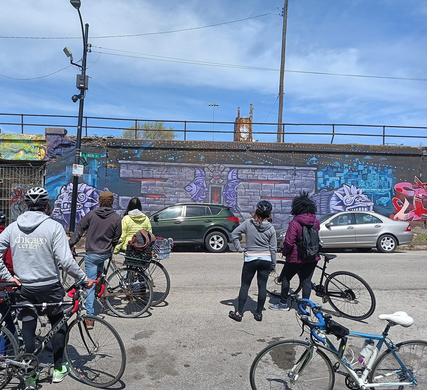 Thank you to everyone who attended the bike tour last Saturday! Thank you @myq_moon for co-promoting. Special shoutout to @cheeseplease for bringing his whole family! Please stay tuned for future bike tours in May. And a special free virtual tour com