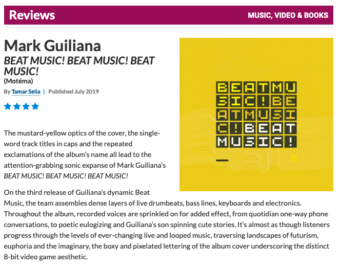 DownBeat Reviews: Beat Music!