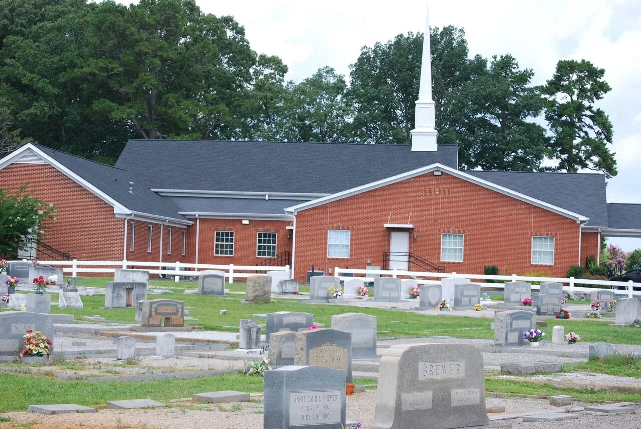 Placing Flags for Memorial Day 