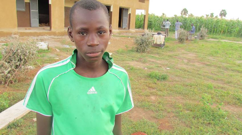  This young man stopped by the site to thank us for bringing a school to his village. He recently graduated the 9th grade, but had to walk several miles to school each day because Sebela had no middle school. 