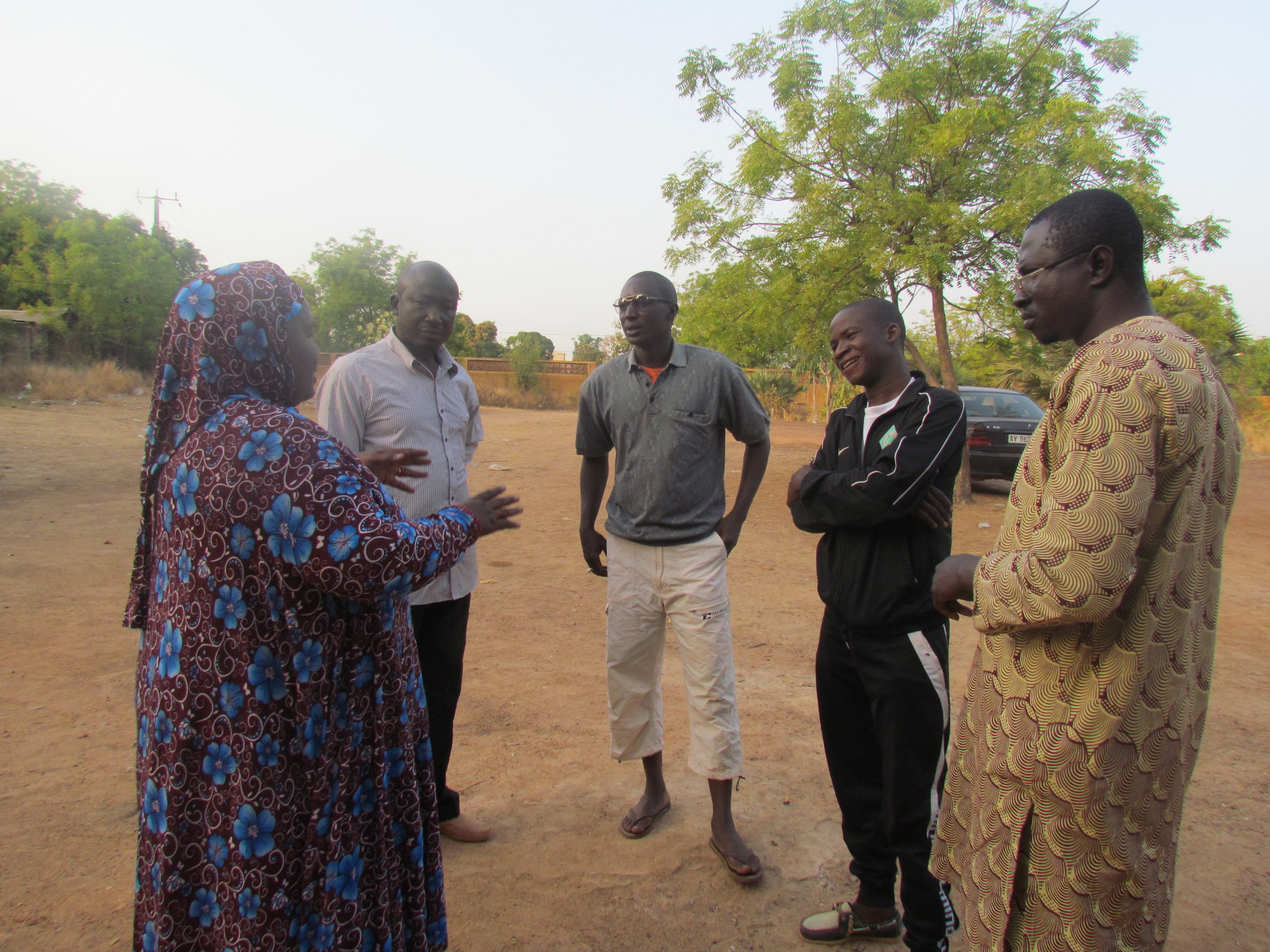  Here the gender instructor is giving some advice to one of our teacher, because one of this teacher's students is to be given in marriage to a man, but the girl wants to keep up with school instead of being married. 