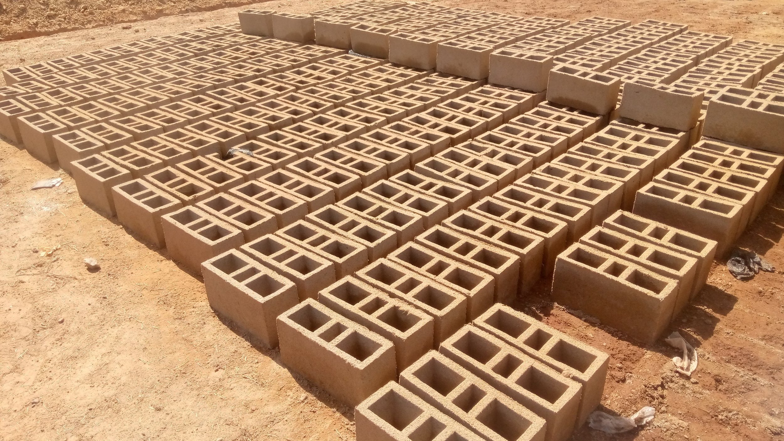 So very many bricks!