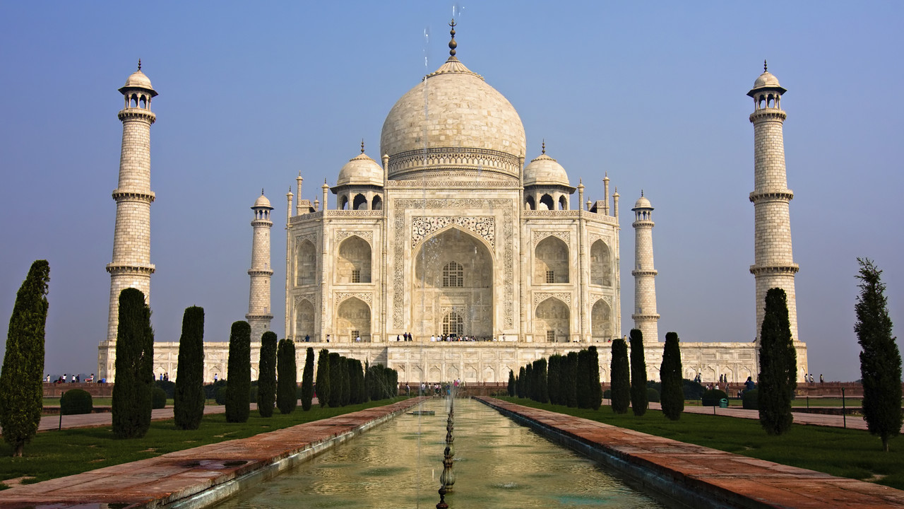 THE TAJ MAHAL--- AGRA