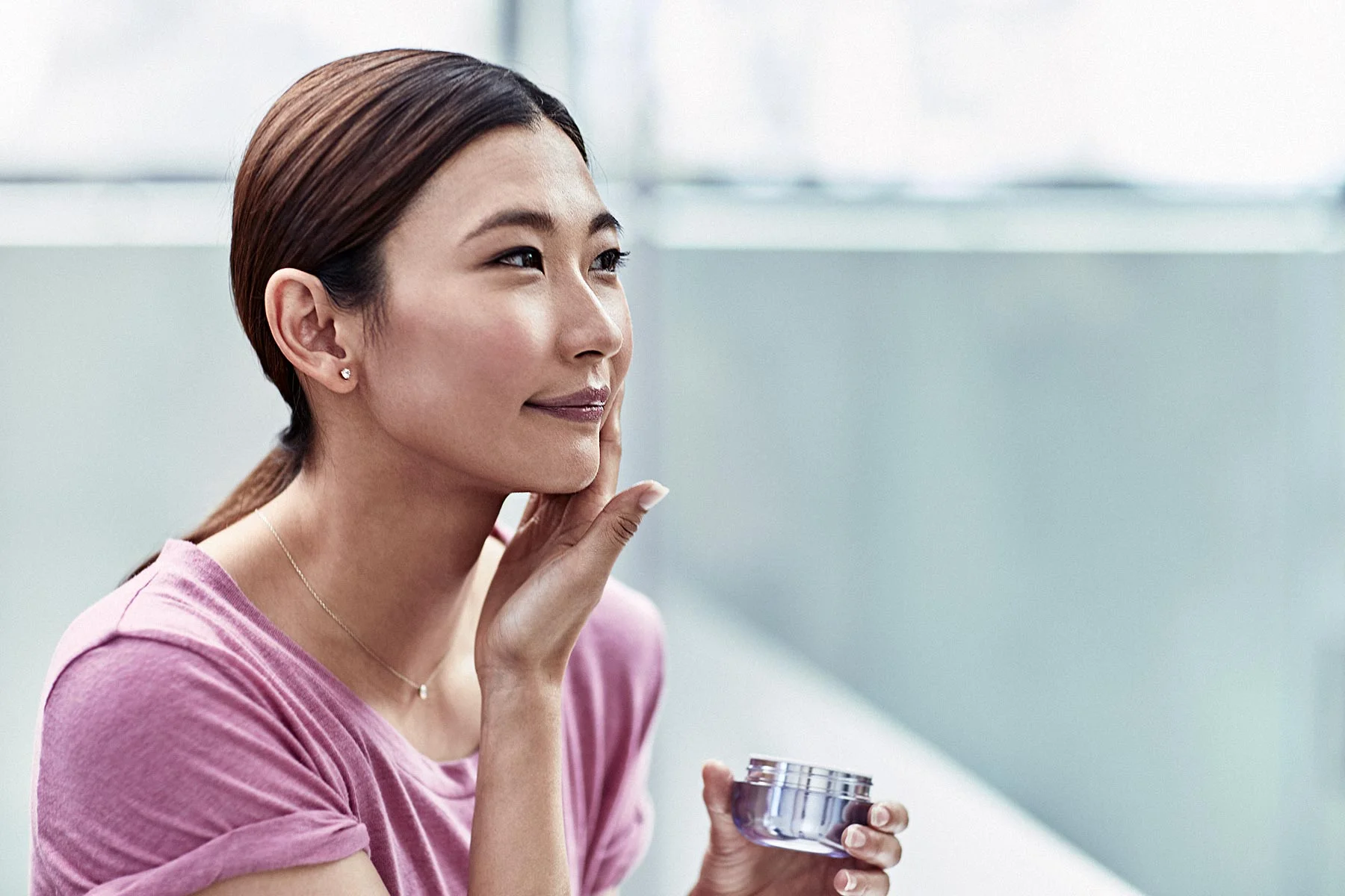An image showcasing face cream from the Amway Artistry beauty product line.