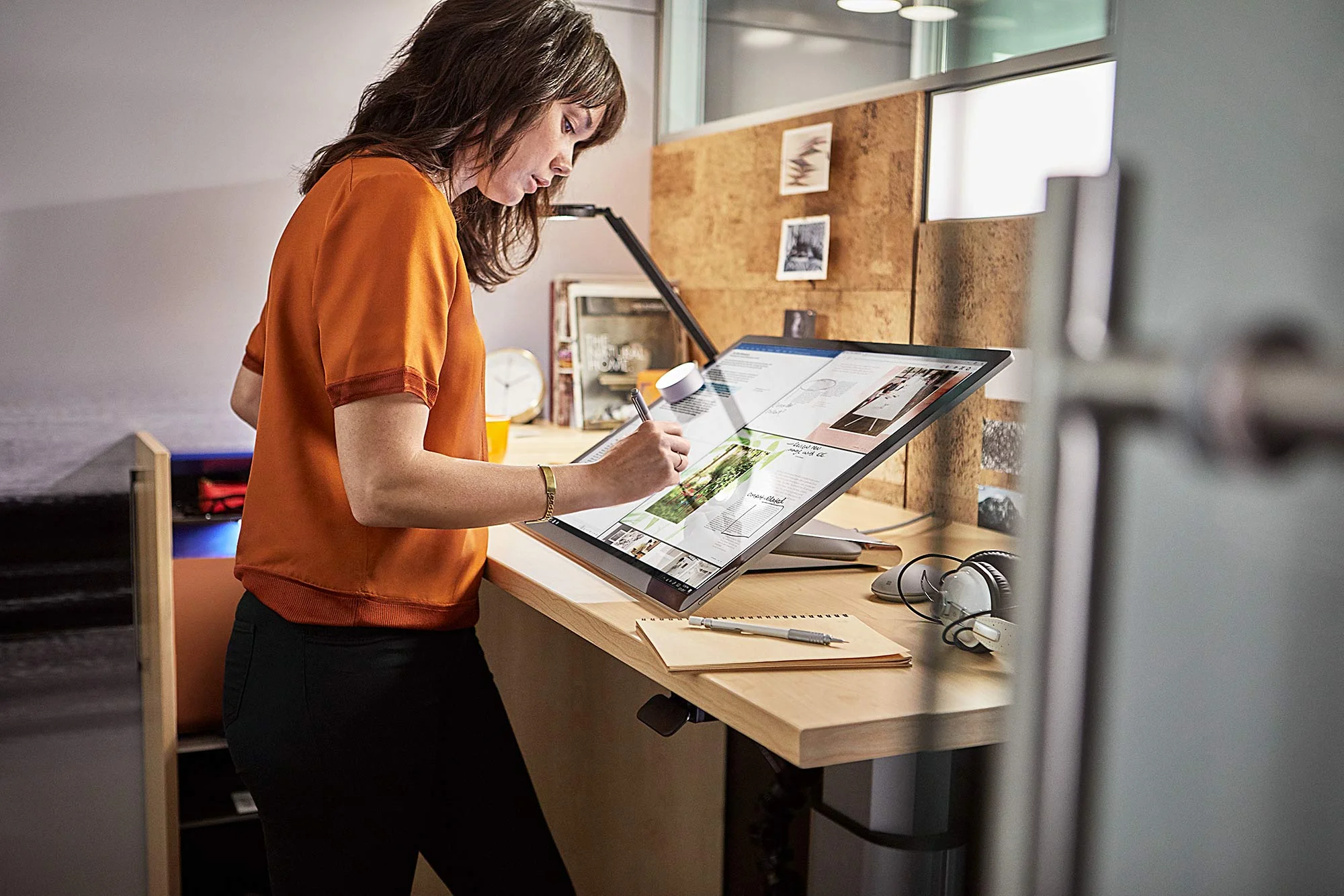 Woman-Microsoft-Surface-Pro-Private-Office-Jeremy-Frechette.jpg